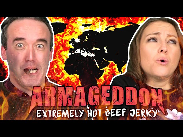 Irish People Try New Spicy American Beef Jerky (Armageddon Jerky)