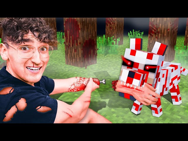 I Fooled My Friend with BLOOD WOLF in Minecraft