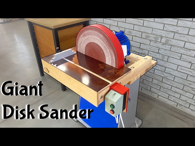I built Giant Disc Sander