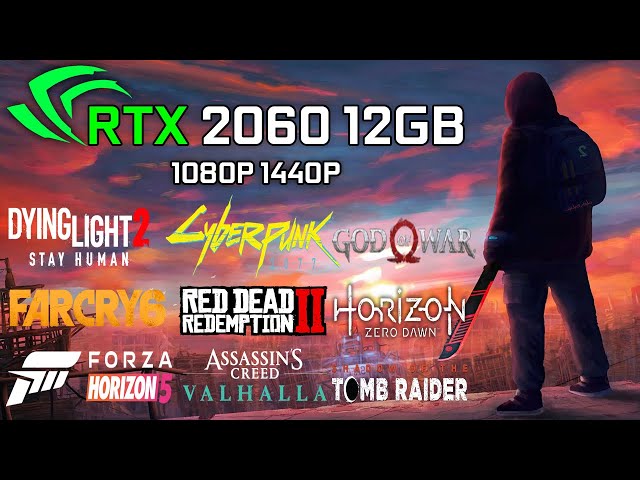 GeForce RTX 2060 12GB Test in 12 Games 1080p & 1440p 2022