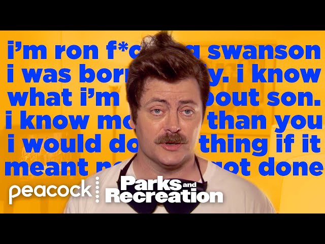 Ron Swanson in a nutshell | Parks and Recreation