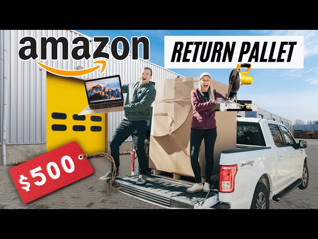 We Paid $500 For An Amazon Returns Pallet - Unboxing MYSTERY Items! 📦