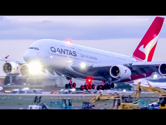 60 BIG PLANES CLOSE UP | A380 B747 A330 B777 A350 B787 | Melbourne Airport Plane Spotting