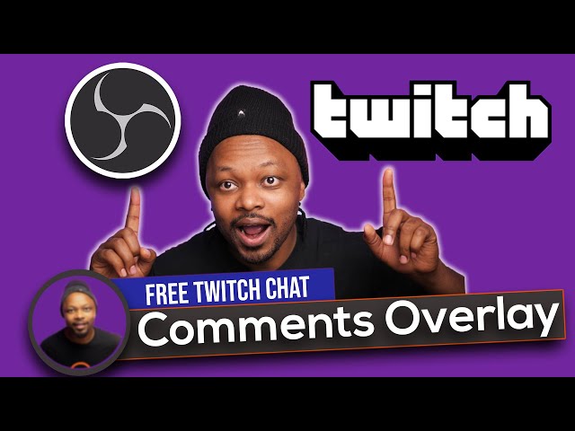 COOL TWITCH CHAT OVERLAY Tool Using OBS & CHAT FLOW | Transparent