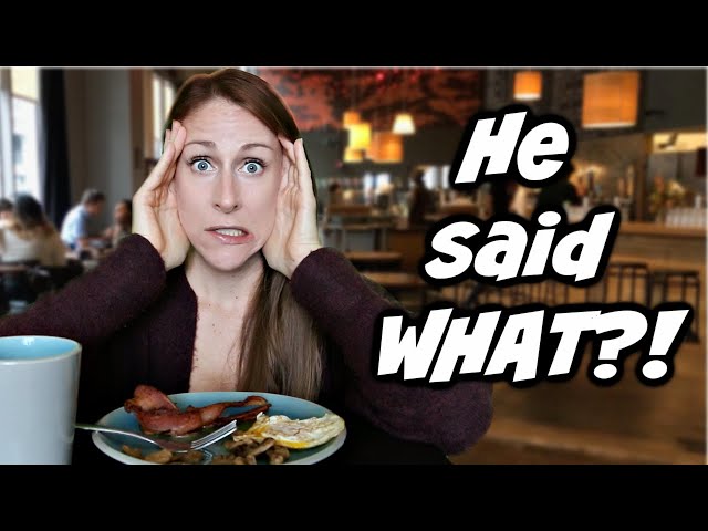 My (Horrible) First Date with a German