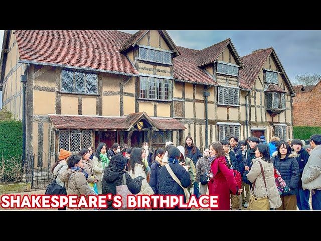 Discovering Shakespeare's Birthplace: Walking tour of Stratford-upon-Avon's historic high street!
