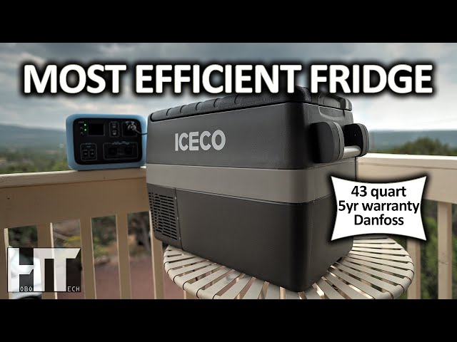ICECO JP40 43qt 12v Danfoss Compressor Refrigerator Freezer Review | 5 Year Warranty