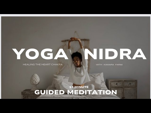 GUIDED YOGA NIDRA MEDITATION |HEALING THE HEART CHAKRA | FORGIVENESS | INNER HARMONY | SELF LOVE 🤍🕊️