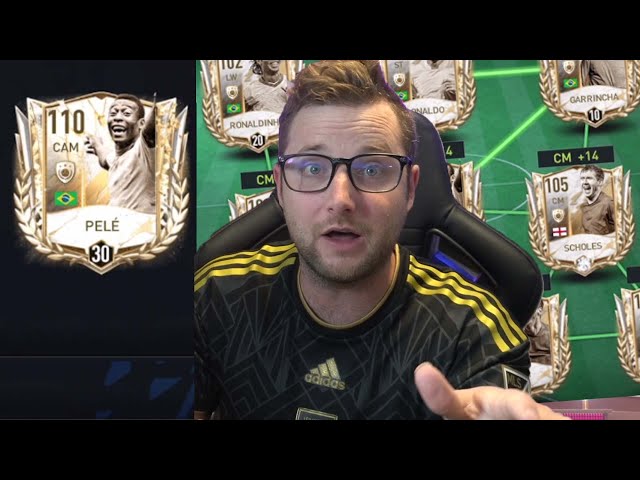 We Built a Full Prime Icon Squad With Max Rated Pelé and Ronaldo in FIFA Mobile 22!