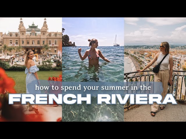 The SOUTH OF FRANCE Travel Vlog 🇫🇷  (Nice, Èze, Antibes & More)