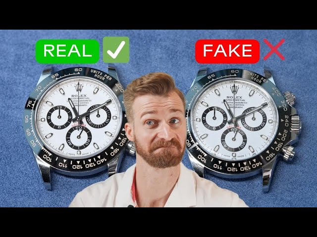 Would This $1000 FAKE Daytona Fool You? | Rolex Real vs. Fake Comparison