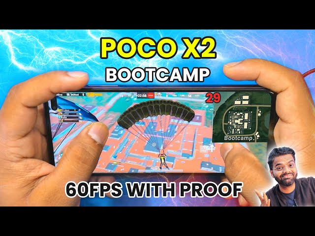 Poco X2 Pubg Test: BOOTCAMP par Kitna HOT DROP hoga?? 🥵🔥