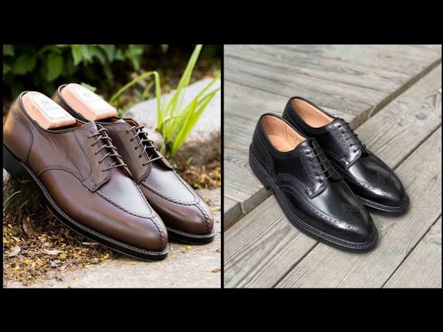 CORDOVAN DERBY SHOES DIFFERENT TYPES AND DIFFERENT DESIGN.