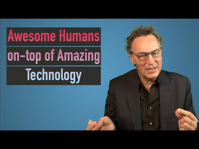 Awesome Humans on top of Amazing Technology - Gerd's Newest Keynote Topic!