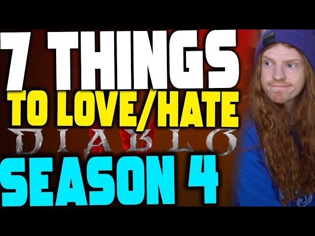7 Things People Will Love / Hate About Diablo 4's New Season