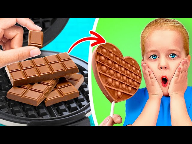 KIDS vs CHOCOLATE || Mouth-Watering Recipes You Couldn't Even Imagine