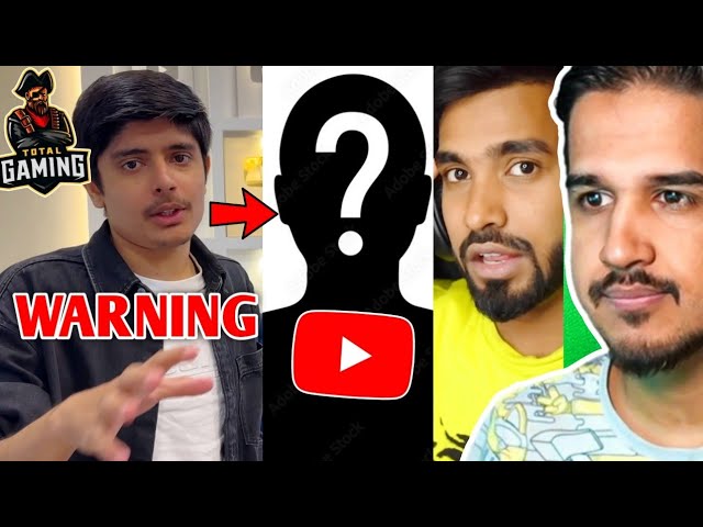AjjuBhai WARNING To YouTubers for FACE REVEAL⚠️ Techno Gamerz, Desi Gamers @TotalGaming093