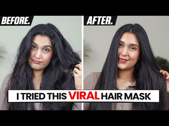 I Tried the VIRAL Dove 10 in 1 Deep Repair Treatment Hair Mask + GIVEAWAY  | Chetali Chadha