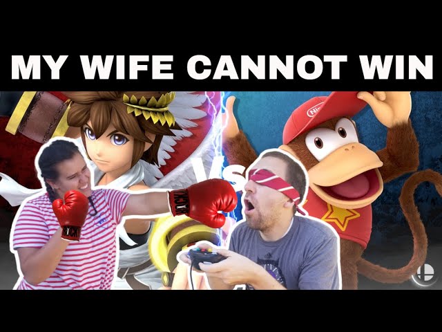 Smash Bros! IF MY WIFE WINS, THE VIDEO ENDS! | Super Smash Bros. Ultimate - The Andrew Collette Show