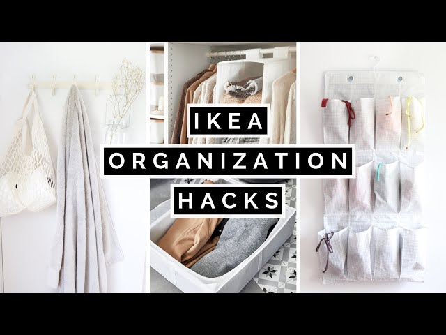 IKEA HOME ORGANIZATION HACKS UNDER $10 + HAUL