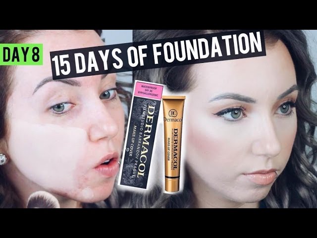 Does it really cover?! DERMACOL Makeup Cover Foundation {Review & Demo} 15 DAYS OF FOUNDATION