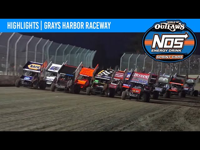 World of Outlaws NOS Energy Drink Sprint Cars | Grays Harbor Raceway | September 4, 2023