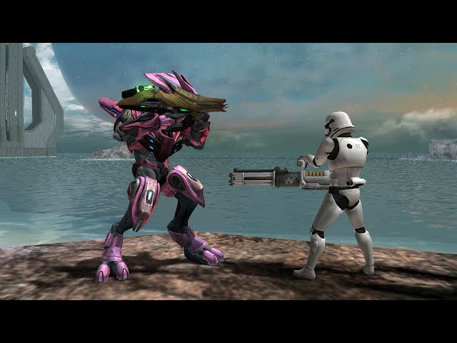 Halo Reach Elites VS. Stormtroopers