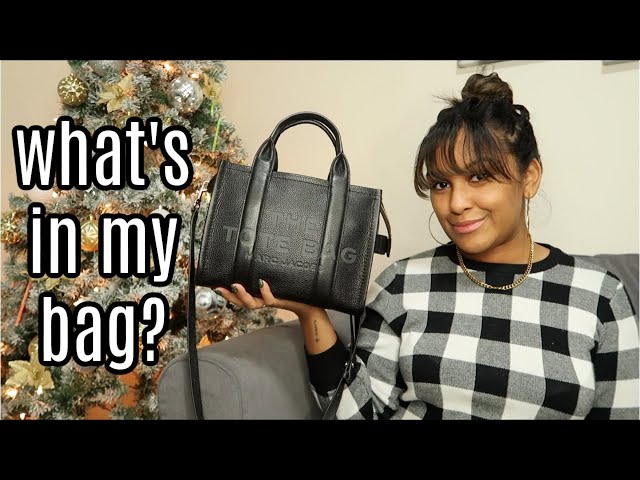 What's In My Bag | Marc Jacobs The Tote Bag | VLOGMAS DAY IDK
