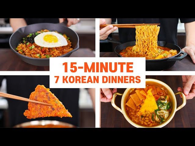 15 Minute Korean Dinners that Will Change Your Life... or maybe 20