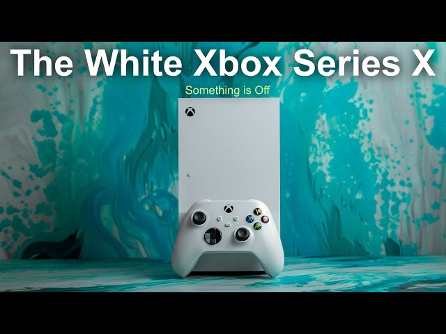 About That White Xbox Series X