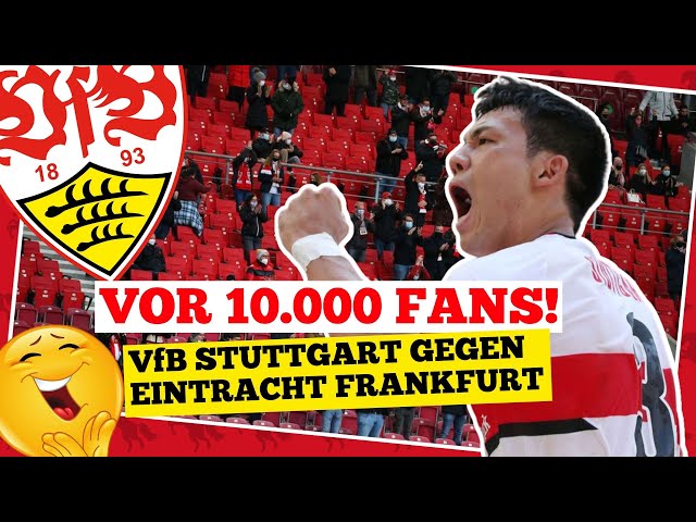 Bundesliga endlich wieder mit Zuschauern - Der VfB Stuttgart spielt gegen Frankfurt vor 10.000 Fans!