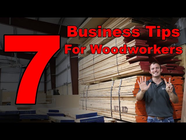 Why You're NOT Making Money Woodworking | 7 Business Tips