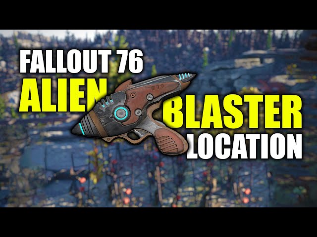 Fallout 76 - Alien Blaster & Ammo Location (TNT Dome Key 2)