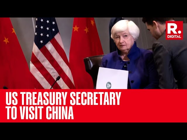 US Treasury Secretary Janet Yellen To Visit China, Aiming To Stem Green Tech Glut