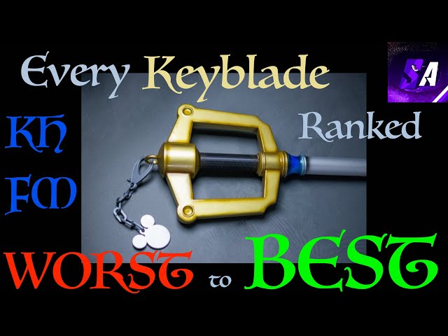 All Kingdom Hearts Final Mix Keyblades Ranked Worst to Best