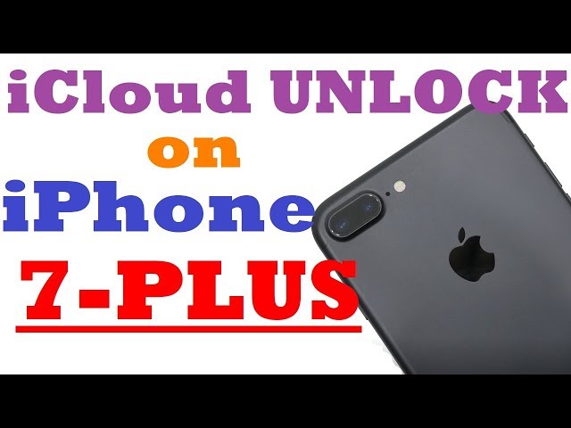 Permanent iCloud unlock on iPhone 7 Plus | Activation lock remove on iPhone 7 plus| 2018