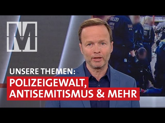 Pandemie-Verlierer, Polizeigewalt, Antisemitismus: MONITOR mit Georg Restle (27.5.2021)