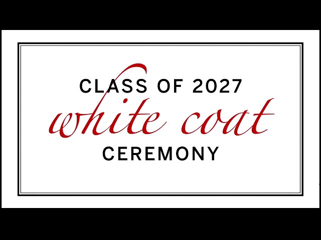 2023 HMS/HSDM White Coat Ceremony