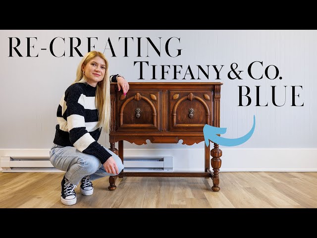 I Tried Re-Creating Tiffany & Co Blue for FURNITURE