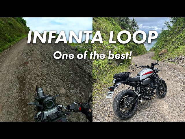 One of the BEST Day Rides from Manila! Reverse Infanta Loop | Insta360 One RS Motovlog
