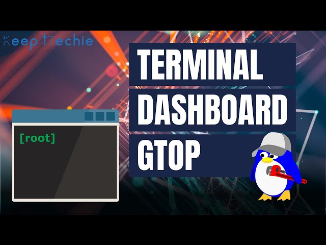GTOP Utility | System Monitoring Dashboard for Linux Terminal