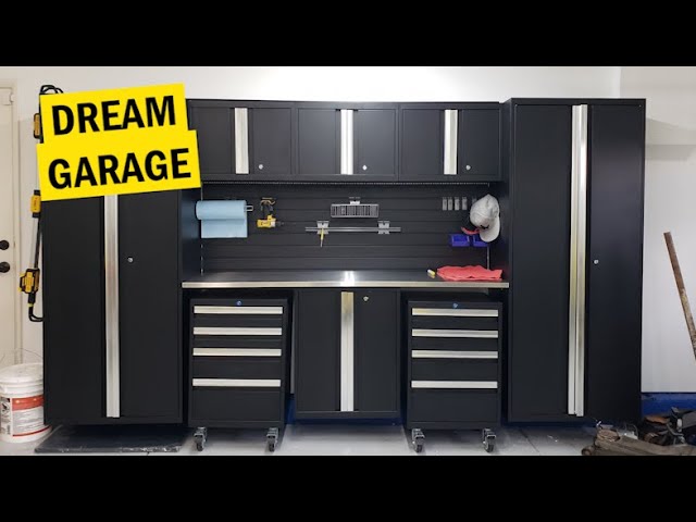 NEW AGE GARAGE CABINETS INSTALL DIY 2021
