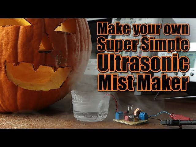 Make your own Super Simple Ultrasonic Mist Maker