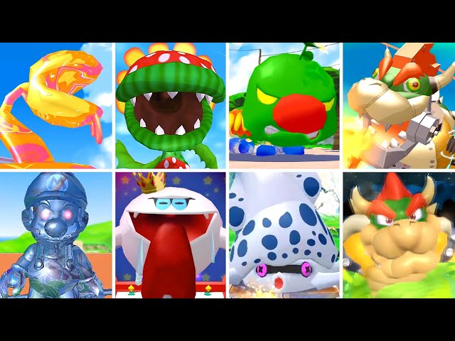 Super Mario Sunshine HD - All Bosses + Cutscenes (No Damage)