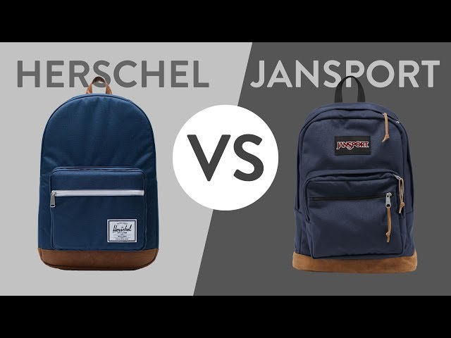Herschel vs JanSport - Ultimate Pop Quiz and Right Pack Comparison
