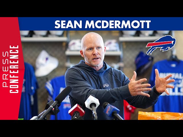 Sean McDermott: "Help Build Awareness" | Buffalo Bills