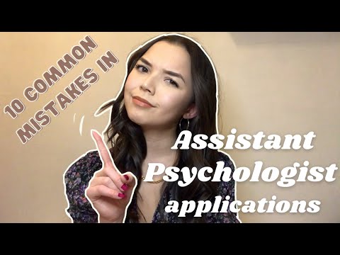 Assistant Psychologist application tips