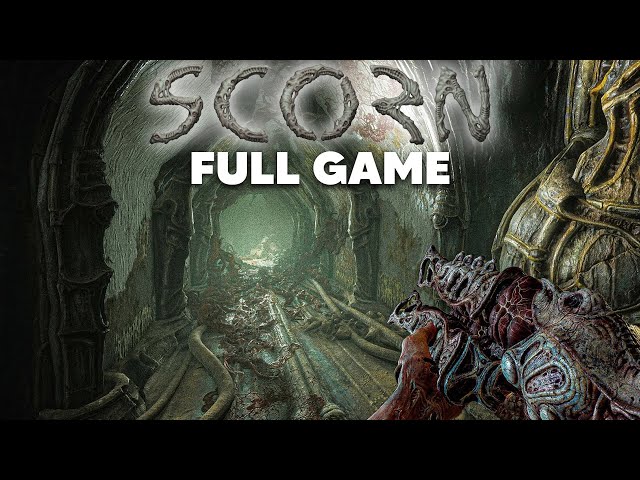 SCORN Gameplay Walkthrough FULL GAME (no commentary)