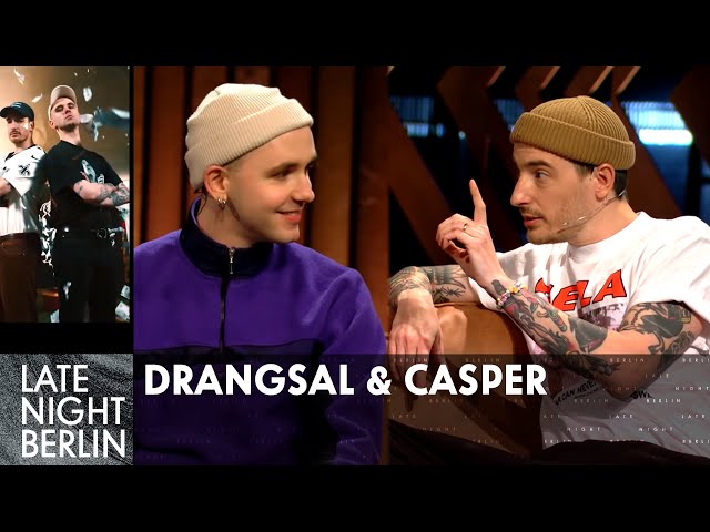 Gute Laune-Manager Drangsal über Caspers Hochzeit | Casper und Drangsal im Talk | Late Night Berlin