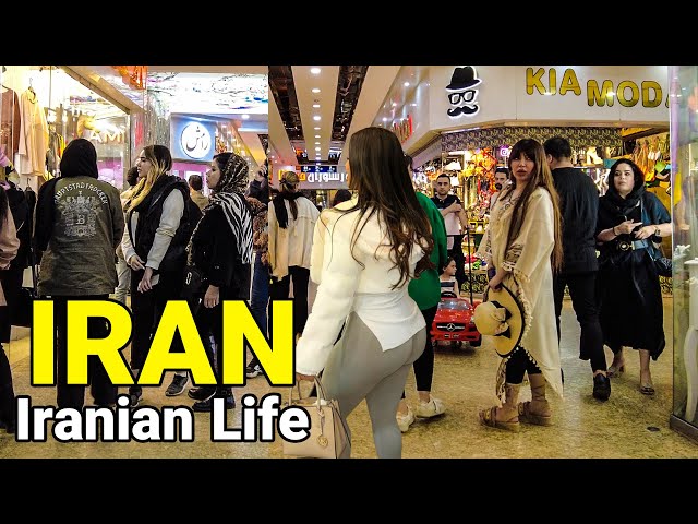 IRAN 🇮🇷 Night Walk In Luxury City | IRANIAN NightLife ایران